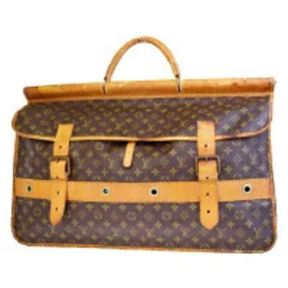 Louis Vuitton Hunting Bag Sac Chasse Handbag Monogram Leather